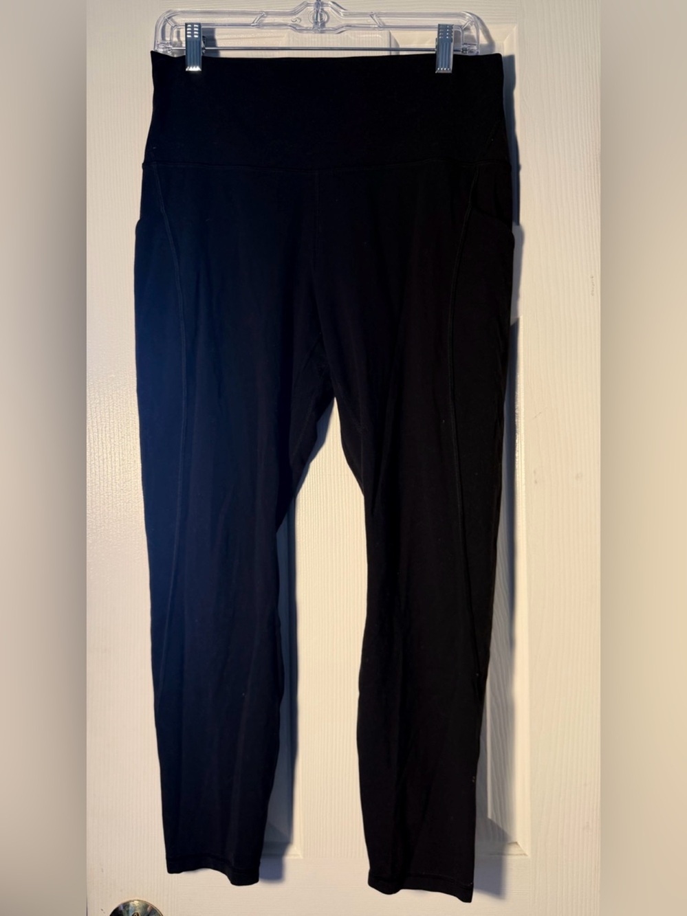 Lululemon Black High-Waist Active Leggings. Sz 12